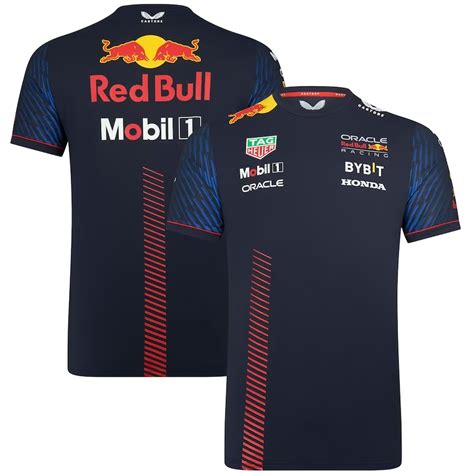 Merchandise Oracle Red Bull F1, abbigliamento del team Red .